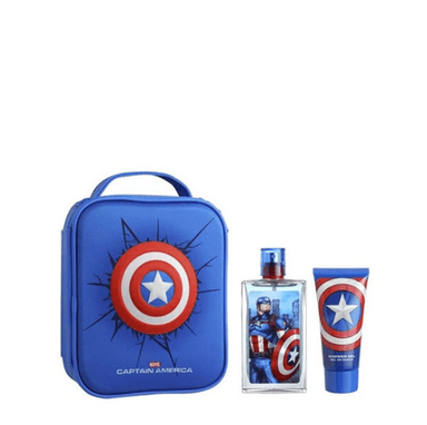 Air-Val Captain America Eau de Toilette Set EDT 100ml + SHG 100m