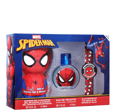 Air-Val Spider-Man Eau de Toilette Gift Set EDT 50ml + 2in1 SHG