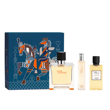 Hermes Terre d'Hermes Pure Parfum Set Parfum 75ml + 15ml +